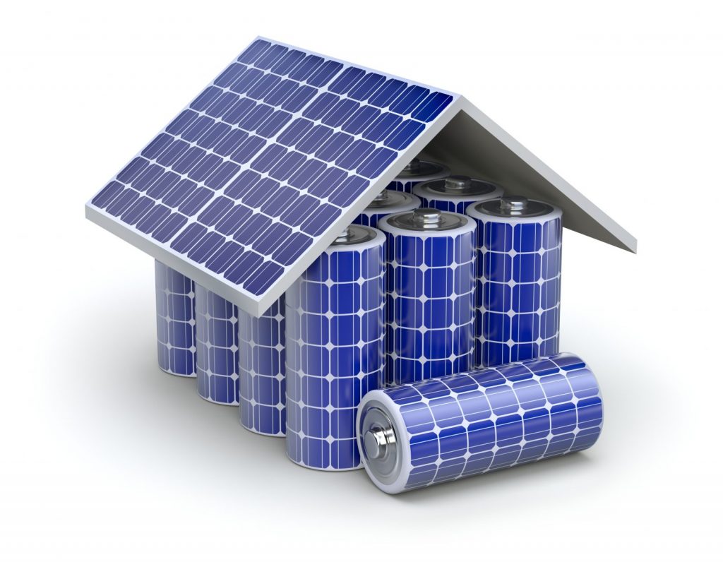 solar batteries are used in solar plus storage systems